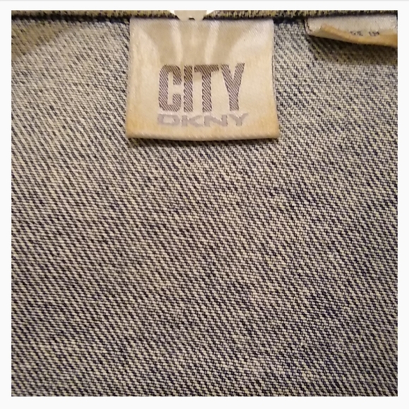 DKNY Denim Jean Jacket - Picture 3 of 3